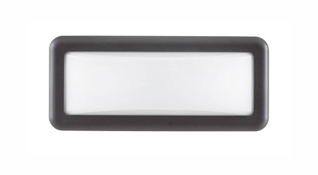 Luces Exclusivas oprawa ścienna zewnętrzna LED Terrassa 6W 320lm 3000K ciemnoszaro/biała IP54 LE71435