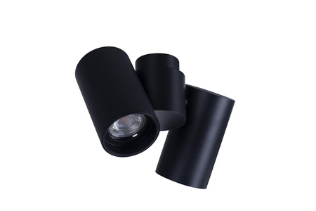 Azzardo plafon techniczny Makalu 2 2xGU10 czarny AZ4212