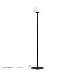 Aldex lampa podłogowa Pinne E27 czarna 162cm 1080A1