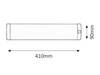 Rabalux plafon Soft G13/T8 (załączono 10W 630lm 2700K) srebrny 2328