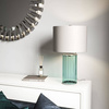 Quintiesse lampka biurkowa Reno E27 biała QN-RENO-GREEN-PN