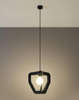 Sollux lampa wisząca Tres E27 czarna SL.0930