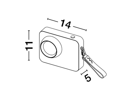 Luces Exclusivas lampka biurkowa LED Parinas ściemnialna 3W 65lm 3000K IP20 wys. 11 cm biało/czarna LE44507