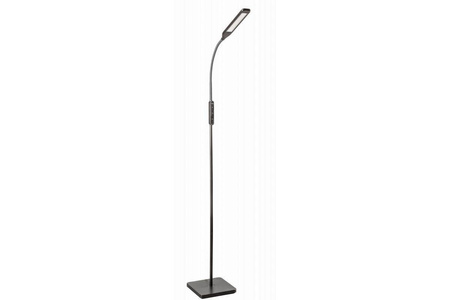 GTV lampa podłogowa LED Vasalia 8W 450lm 2700/4500/6500K czarna 164,6cm LP-VAS8W-10-DEC
