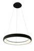Azzardo SMART lampa wisząca LED Antonio 41 32W 1650lm 3000/6500K czarno/biała AZ5060