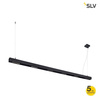 SLV lampa wisząca LED Q-Line 85W 4600lm 4000K belka 2m czarna 1000936