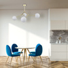 TK Lighting plafon Fairy 4xG9 biało/złoty 6470