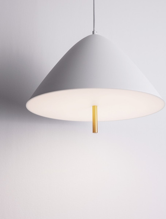 Luces Exclusivas lampa wisząca LED Carapari Ø 40 cm 17W 917lm 3000K IP20 biała LE44655