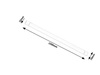 Rabalux lampka podszafkowa Batten Light LED 40W 3200lm 4000K biała 1453