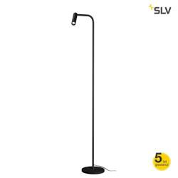 SLV lampa podłogowa LED Karpo 6,5W 330lm 3000K czarna 124cm 1001463