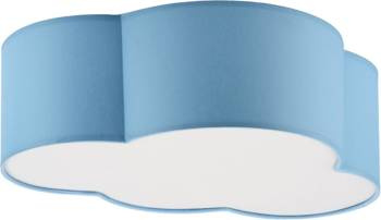 TK Lighting plafon Cloud Mini 2xE27 niebieski 31cm 6074