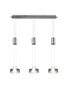 Trio lampa wisząca LED Franklin 3x(9W 1050lm 3000K) 27W 3150lm nikiel 326510307