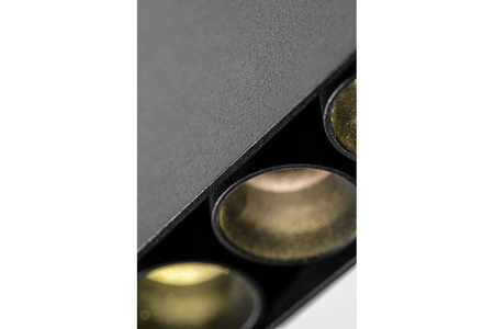 GTV plafon techniczny LED Artemida 15W 1420lm 4000K czarny LD-ATM15WCP-NB