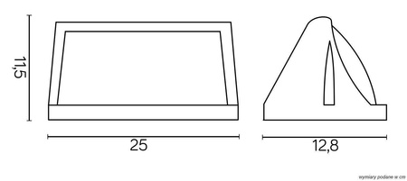 Su-ma kinkiet zewnętrzny Nelly TE27 srebrny IP54 TO2008AL