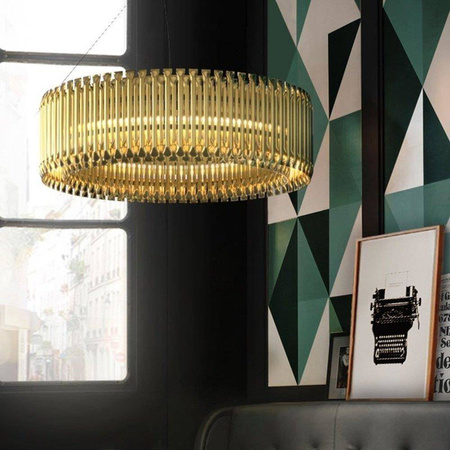 Step Into Design żyrandol / lampa wisząca Modular 12xE14 złota XC107 gold