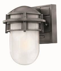 Elstead kinkiet zewnętrzny Reef E27 szary IP44 HK-REEF-MINI-HE