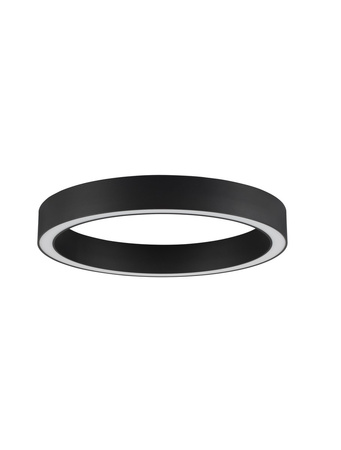 Luces Exclusivas lampa sufitowa LED Milpa ściemnialna Ø 60 cm 40W 2153lm 3000K IP20 czarna LE43277