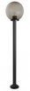 Su-ma lampa stojąca zewnętrzna Kule E27 czarna 180cm IP43 K 5002/1/K 300
