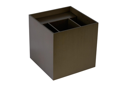 Lucide kinkiet Xio G9/3,5W 350LM 2700K kwadratowy brązowy 09217/04/97