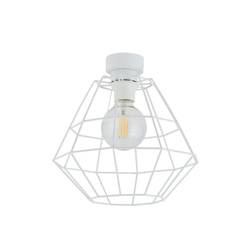 TK Lighting plafon Diamond E27 biały 6210