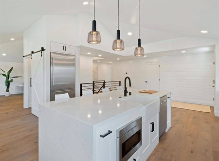 Maxlight lampa wisząca LED Mesh I 5W 450lm 3000K czarno/złota P0438