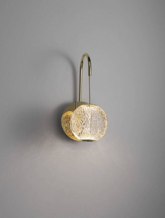 Luces Exclusivas kinkiet LED Cana 4,2W 204lm 3200K złoty LE42695