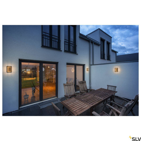 SLV kinkiet zewnętrzny LED Quadrulo 8W 270lm 3000K antracytowy IP55 1005201