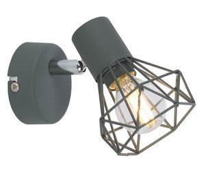 Candellux kinkiet (reflektorek) Verve E14 szary 91-60969