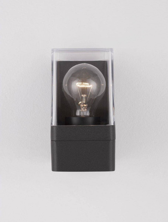 Luces Exclusivas kinkiet zewnętrzny Barca Ε27 antracytowy IP65 LE71497