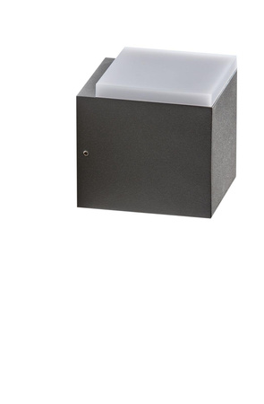 Azzardo kinkiet zewnętrzny LED Arbax 1 6W 3000K szary IP54 AZ4341