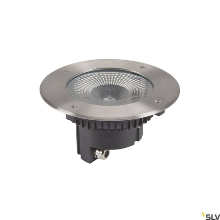 SLV oczko chodnikowe LED Rocci 16W 1530lm 3000K 120° stalowe Ø20cm IP67/IP65 1006104