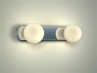 Nowodvorski kinkiet łazienkowy Brazos 2xG9 biały/chrom 6950