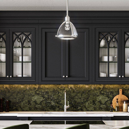 Quintiesse lampa wisząca Elroy E27 nikiel QN-ELROY-BN