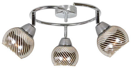 Candellux plafon (reflektorki) Fort 3xE14 chrom 98-62833
