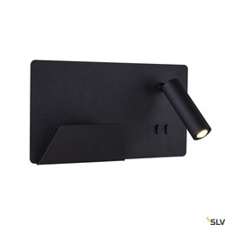 SLV kinkiet LED Somnila Spot 15W 490lm 3000K 110° czarny 1003455