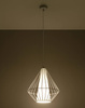 Sollux lampa wisząca Demi E27 biała SL.0297