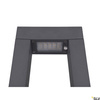 SLV lampa stojąca zewnętrzna LED Bookat 15W 1240lm 3000/4000K antracytowa 113cm 1005441
