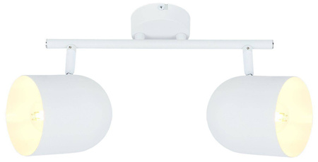 Candellux kinkiet (reflektorki) Azuro 2xE27 biały 92-63250