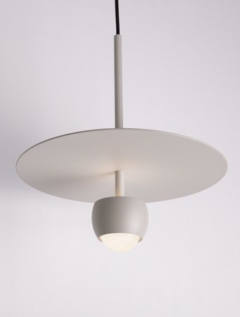 Luces Exclusivas lampa wisząca LED Baila Ø 30 cm 8W 590 lm 3000K IP20 beżowa LE44535