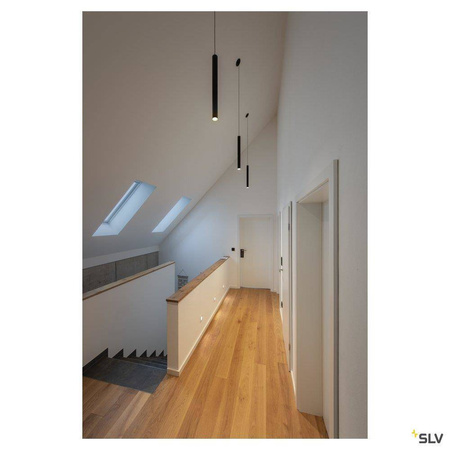 SLV lampa wisząca LED Helia 60 7,5W 500lm 3000K czarna 158400