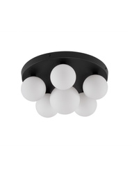 Luces Exclusivas lampa sufitowa LED Baila Ø 35 cm G9 6x5W IP20 czarna LE43379