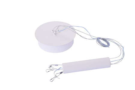 Azzardo SMART zawiesie do serii Monza 30/40/60 białe Ø18cm AZ3453