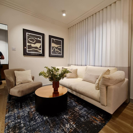 Mistic Lighting plafon LED Broken 9W 923lm 3000K 48° DIM (ściemnialny) czarno/biały MSTC-05411014