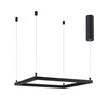 Luces Exclusivas lampa wisząca LED Jaen 30W 2100lm 3000K czarna LE41425
