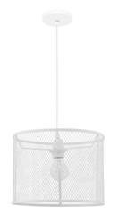 Luces Exclusivas lampa wisząca Sitges E27 biała LE42172