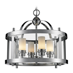 CosmoLight żyrandol / lampa wisząca New York 4xE14 chrom P04567CH