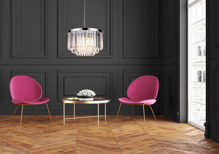 Light Prestige żyrandol / lampa wisząca Vetro 5xE14 transparentny LP-2910/5P