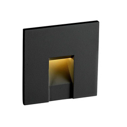 Mistic Lighting oczko ścienne schodowe LED Dot SQ 1,5W 67lm 3000K czarne IP65/20 MSTC-05411904+MSTC-05118010