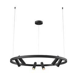 Maytoni lampa wisząca LED Satellite 42W 3800lm 3000K czarna MOD102PL-L42B
