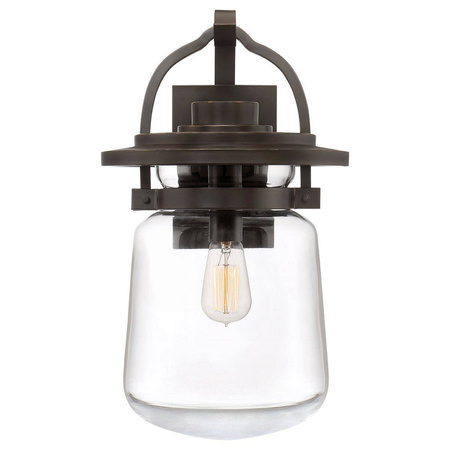 Quintiesse kinkiet zewnętrzny Lasalle E27 brązowy IP44 QN-LASALLE-L-WT